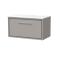 Lille 800mm Wall Hung Single Drawer Vanity with Marble Worktop