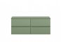 1200 Wall Hung 4 Drawer Unit & Worktop