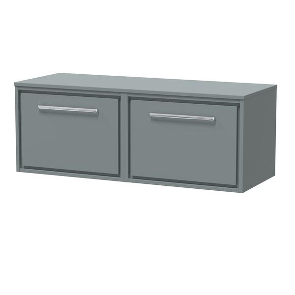 Lille 1200mm Wall Hung Single Drawer Vanity with Worktop