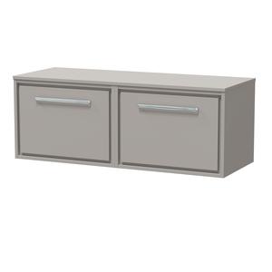 Lille 1200mm Wall Hung Single Drawer Vanity with Worktop
