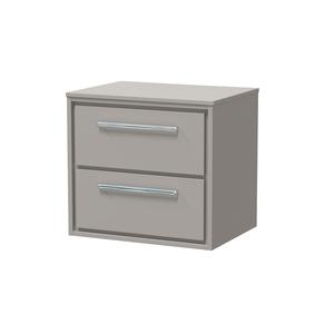 Lille 600mm Wall Hung 2-Drawer Vanity with Worktop