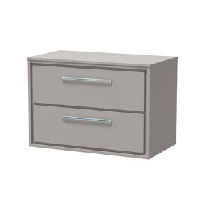 Lille 800mm Wall Hung 2-Drawer Vanity with Worktop