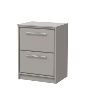 Lille 600mm Floor Standing 2-Drawer Vanity with Worktop