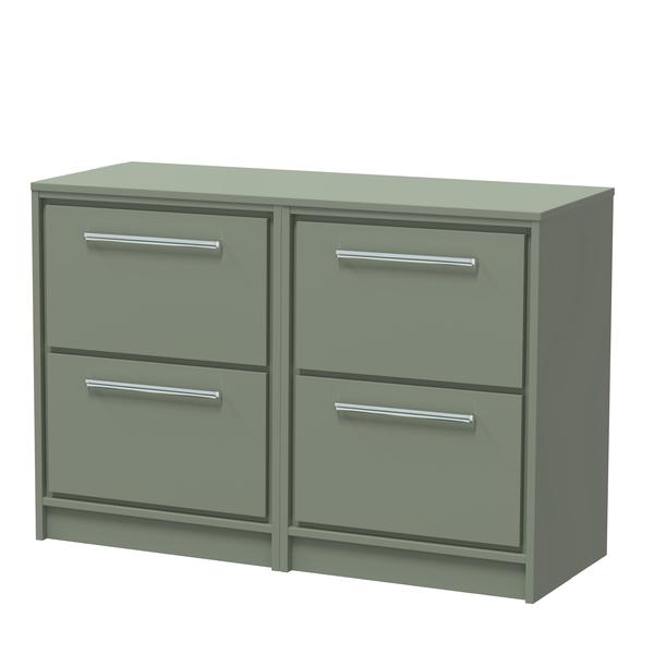 Lille 1200mm Floor Standing 4-Drawer Vanity with Worktop