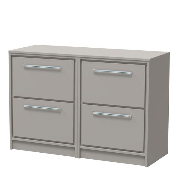 Lille 1200mm Floor Standing 4-Drawer Vanity with Worktop