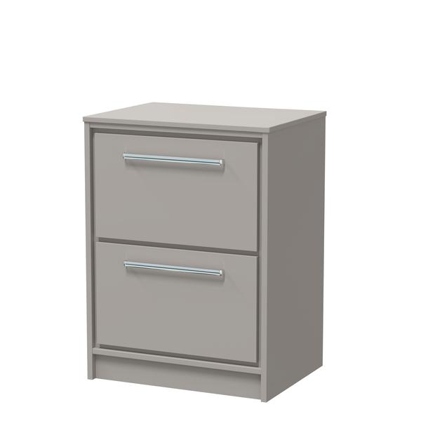 Lille 600mm Floor Standing 2-Drawer Vanity with Worktop