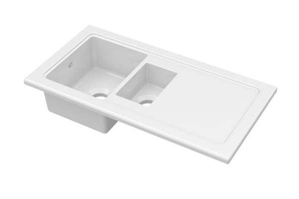 Counter Top Sink 1.5 Bowl 1010mm x 525mm