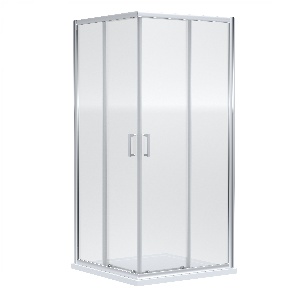 Rene - Chrome 1900 x 900mm Corner Entry