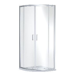Rene - Chrome 1900 x 1000 x 1000mm Quandrant Shower Enclosure