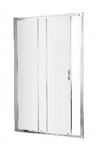 Ella - Chrome 1850 x 1200mm Sliding Shower Door