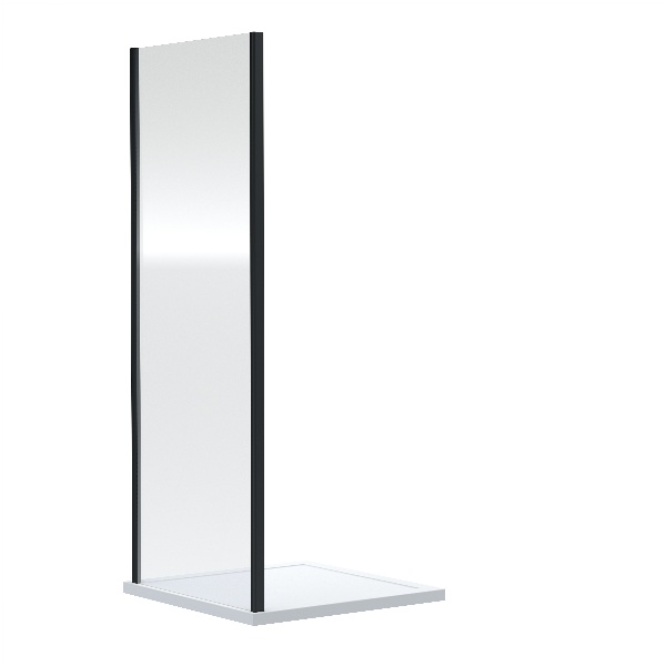 Rene - Matt Black 1900 x 700mm Side Panel
