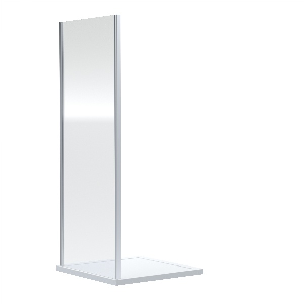 Rene - Chrome 1900 x 900mm Side Panel