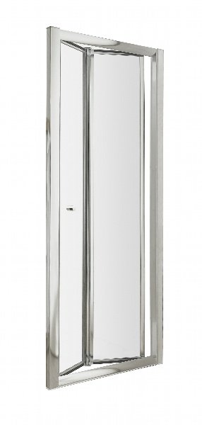 Ella - Chrome 1850 x 900mm Bi-Folding Shower Door