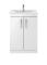 Nuie Athena 600mm Floor Standing 2 Door Vanity Unit With Basin