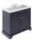 Old London 1000mm 2-Door Unit & Contemporary Fireclay Basin 3TH
