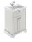 Hudson Reed Old London 600mm Timeless Sand 2-Door Vanity Unit & Fireclay Basin