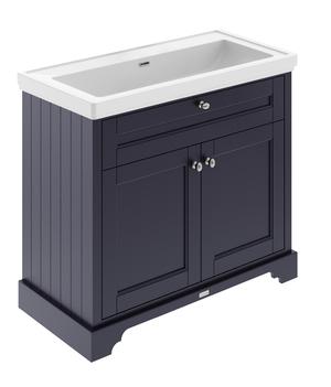 Old London 1000mm 2-Door Unit & Classic Fireclay Basin 0TH