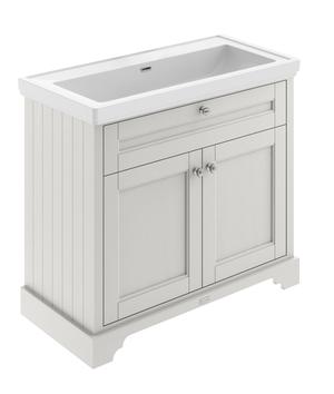 Old London 1000mm 2-Door Unit & Classic Fireclay Basin 0TH