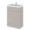 Hudson Reed Fusion 600mm Pebble Grey Vanity Unit & Basin