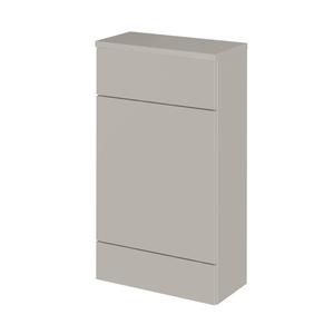 Hudson Reed Fusion 500mm x 255mm Deep Pebble Grey Toilet Unit
