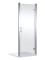 800mm Hinged Shower Door- Chrome