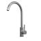 TOP-FIX Vito Swan Kitchen Mixer - Brushed Steel