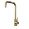 TOP-FIX Vito Square Kitchen Mixer - Brushed Brass