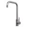 TOP-FIX Vito Square Kitchen Mixer - Brushed Steel