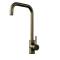 TOP-FIX Vito Square Kitchen Mixer - Antique Brass
