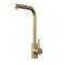 TOP-FIX Vito L-Neck Kitchen Mixer - Brushed Brass