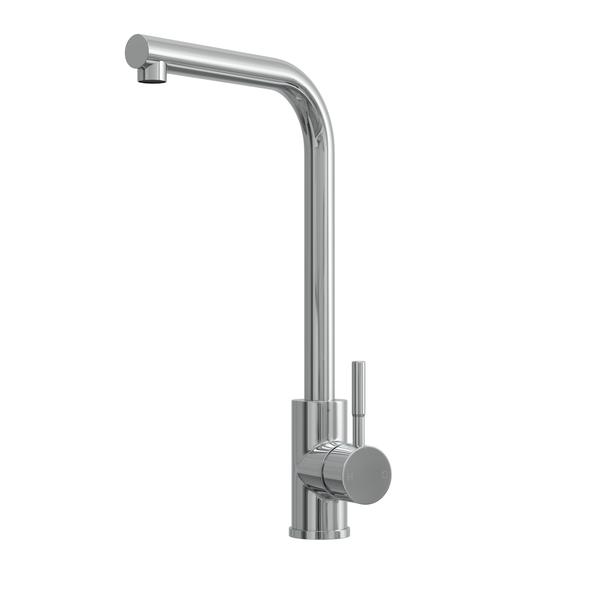 TOP-FIX Vito L-Neck Kitchen Mixer - Chrome