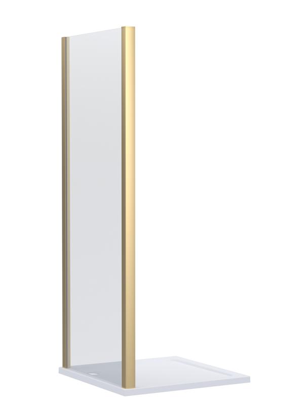 900mm Side panel - Brushed Brass