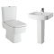 Bliss Toilet & 600 Basin Pedestal