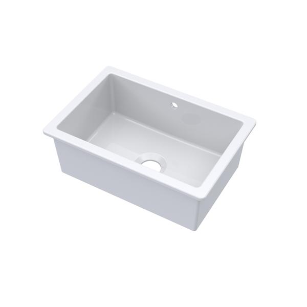Undermount Single Bowl with Overflow 711x483x254