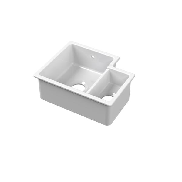 Undermount Sink Central Waste 1.5 Bowl 549x441x195 LH