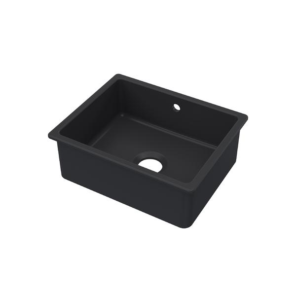 Undermount Single Bowl with Overflow 548x442x197