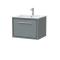 Lille 600mm Wall Hung Single Drawer Vanity with Basin - 1 Tap Hole