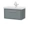 Lille 800mm Wall Hung Single Drawer Vanity with Basin - 1 Tap Hole