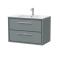 Lille 800mm Wall Hung 2-Drawer Vanity with Basin - 1 Tap Hole