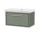 Lille 800mm Wall Hung Single Drawer Vanity with Basin - 0 Tap Hole