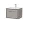 Hudson Reed Lille 600mm Wall Hung Single Soft Close Drawer Vanity Unit With Basin, Fully Assembled