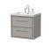 Lille 600mm Wall Hung 2-Drawer Vanity with Basin - 3 Tap Hole