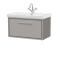 Lille 800mm Wall Hung Single Drawer Vanity with Basin - 1 Tap Hole