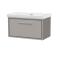 Lille 800mm Wall Hung Single Drawer Vanity with Basin - 0 Tap Hole