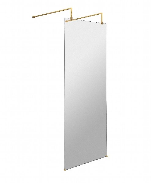 700mm Wetroom Screen With Arms and Feet