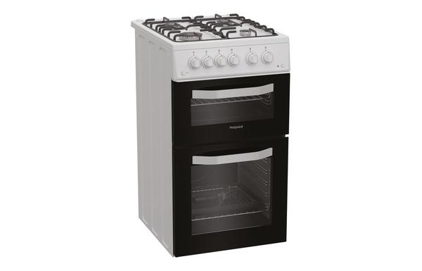 Hotpoint HTG5GCW Slim Gas Cooker - White