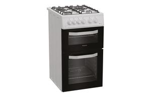Hotpoint HTG5GCW Slim Gas Cooker - White