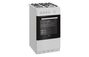 Indesit I5G1KMW Slim Single Gas Cooker - White