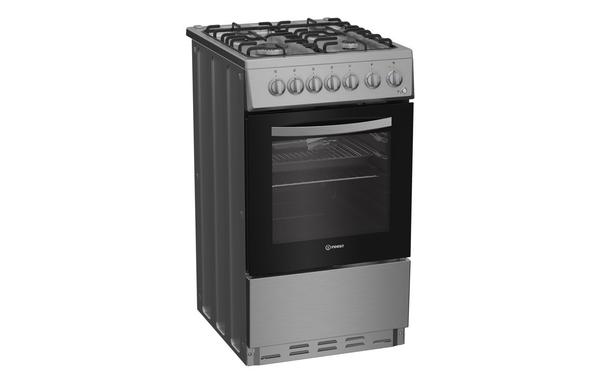Indesit I5G3PMX Slim Single Dual Fuel Cooker - St/Steel