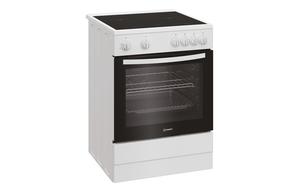 Indesit I6V3KMW/UK Single Electric Cooker - White